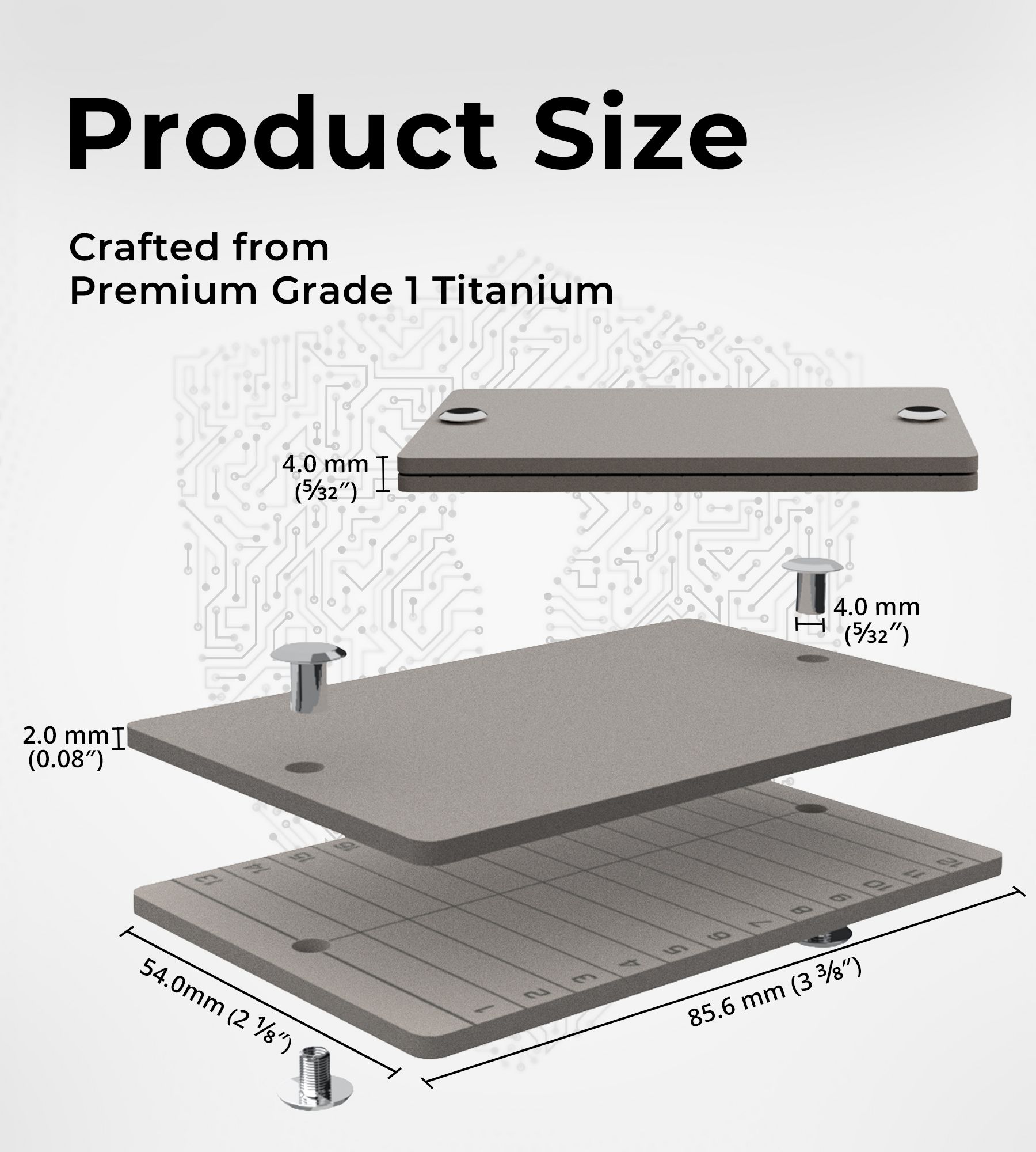 Steel letter stamps A-Z